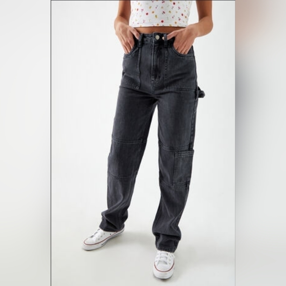 Pacsun Women's '90's Boyfriend Utility Pants 24